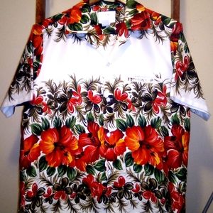 Vintage Harriet's Hawaii women's Hawaiian Shirt M.